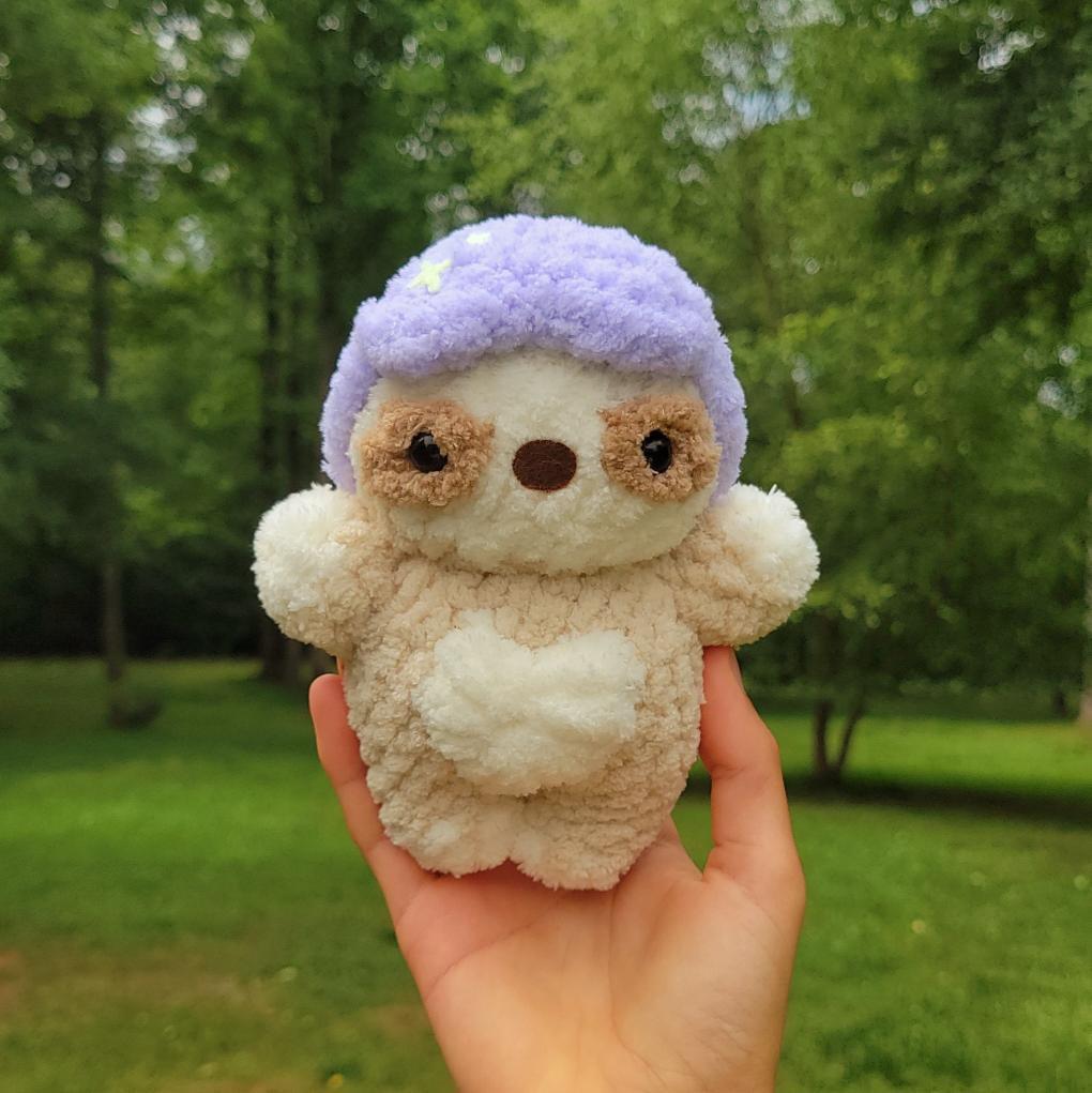 Crochet Sleepy Sloth Plushie Pattern - Etsy
