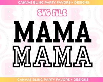 MAMA Varsity SVG,  Mama svg, Mama svg  mama svg file, Mama svg varsity, mama svg cheetah, Cricut svg