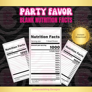 Blanco voedingsfeiten PNG – voeding svg – voedingsfeiten clipart – voedingswaarde svg – blanco sjabloon label svg partij gunst voedingsfeiten
