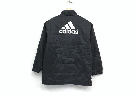 adidas logo on back of jacket
