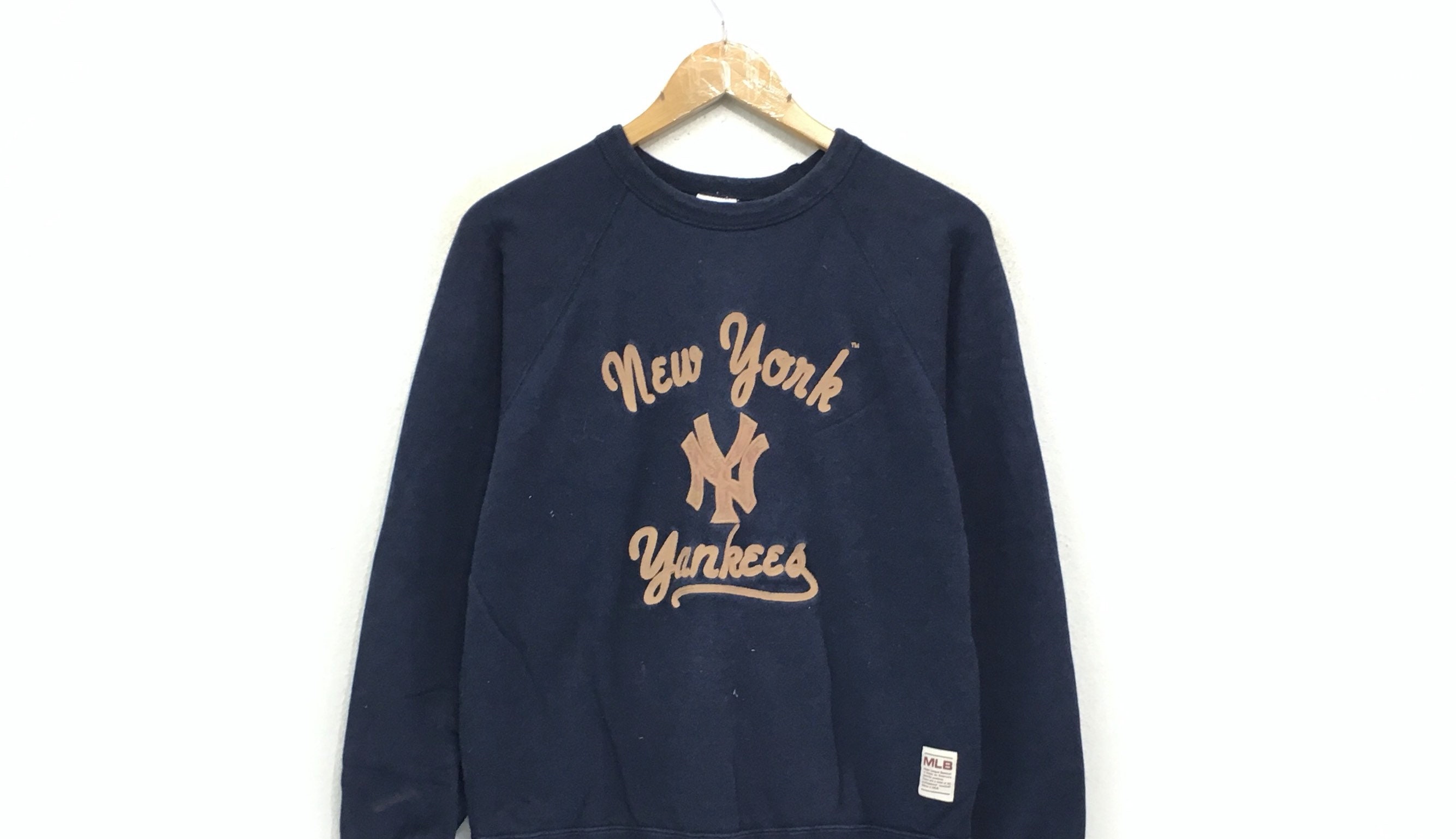New York Yankees Crewneck Sweatshirt Jumper Embroidery Big | Etsy