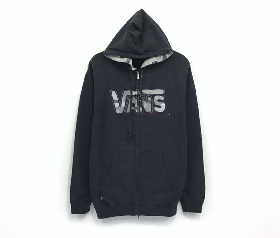 vans hoodie camo