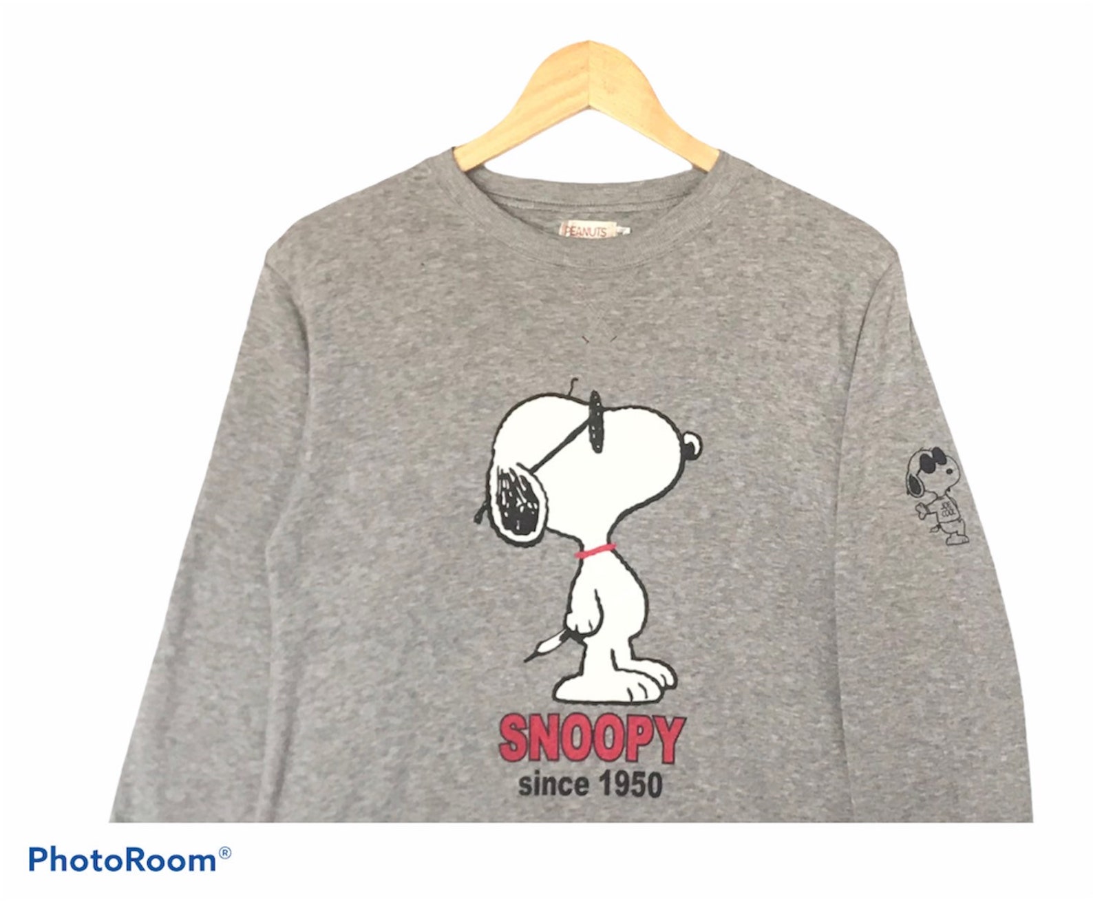 Vintage Peanuts Crewneck Sweatshirt Big Print Snoopy & Etsy UK