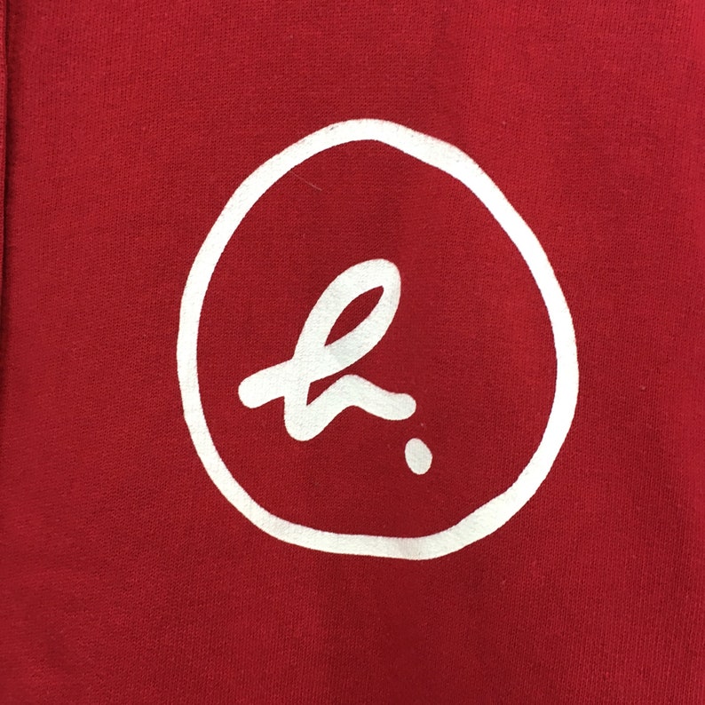 Agnes B Button Up Crewneck Sweatshirt Small Logo Fashion Style Designer Streetwear Sportswear Small Size French Designer