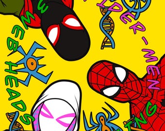Spider-Verse x De La Soul Print