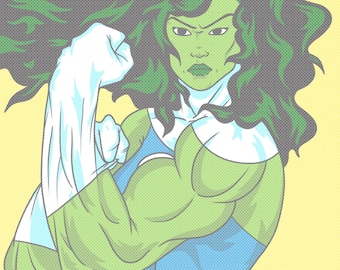 She Hulk Print