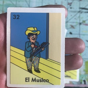 Pegatina de El Músico