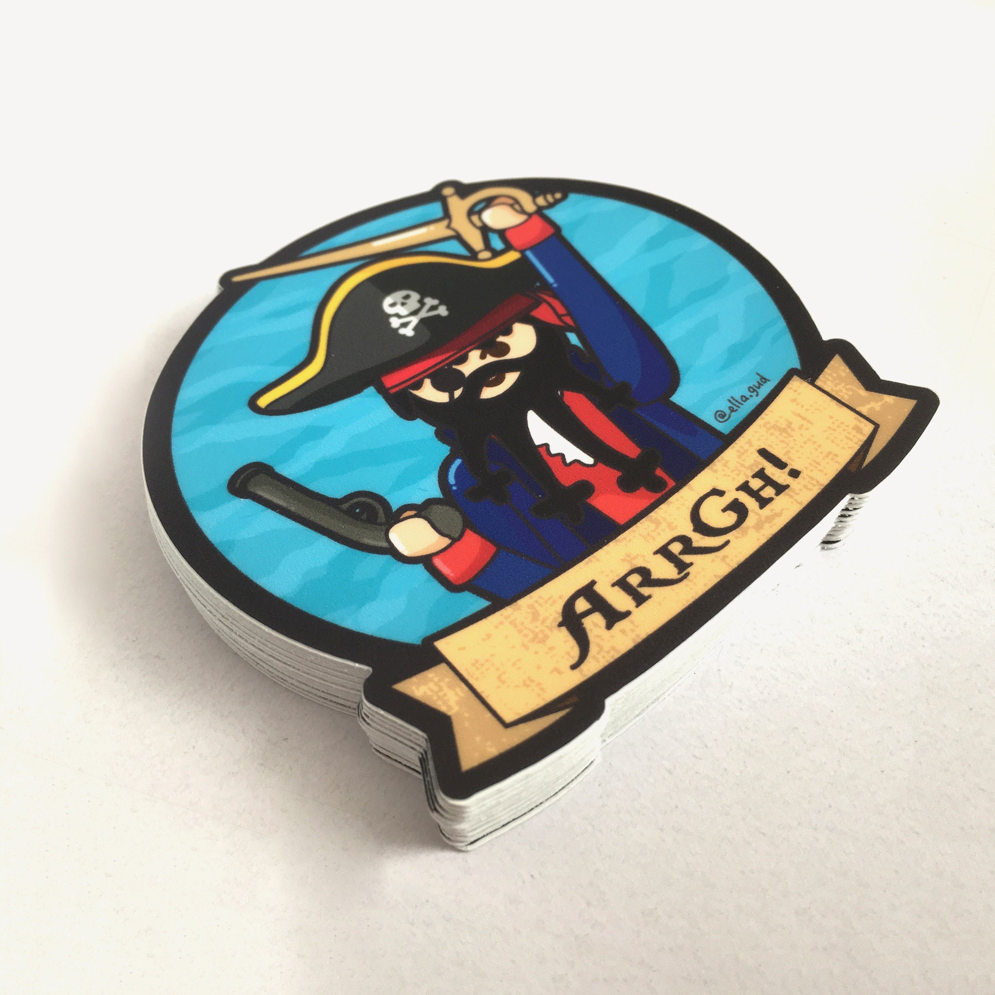 Playmobil Vinyl Sticker pack 3 pieces Etsy