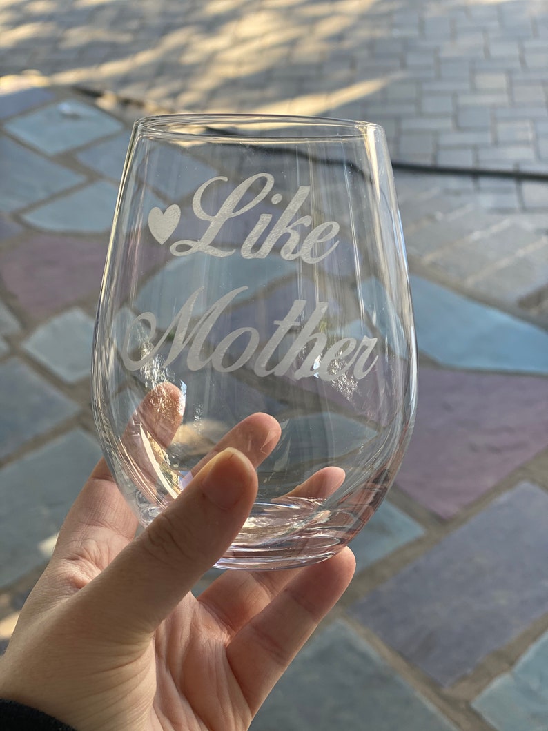 Like Mother Like Daughter Wine Glasses/'