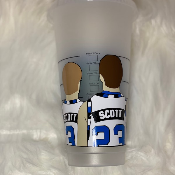 One Tree Hill inspired Starbucks cups | One Tree Hill Inspired gifts | Starbucks cup |  tumbler | Scotts Brothers Inspired Cup