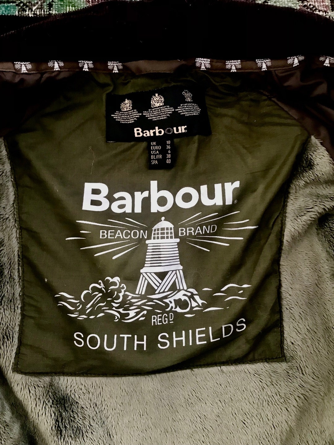 BARBOURS ナイロンジャケット beacon south shield Barbour Jacket Extra Large Beacon Brand South Shields | eBay