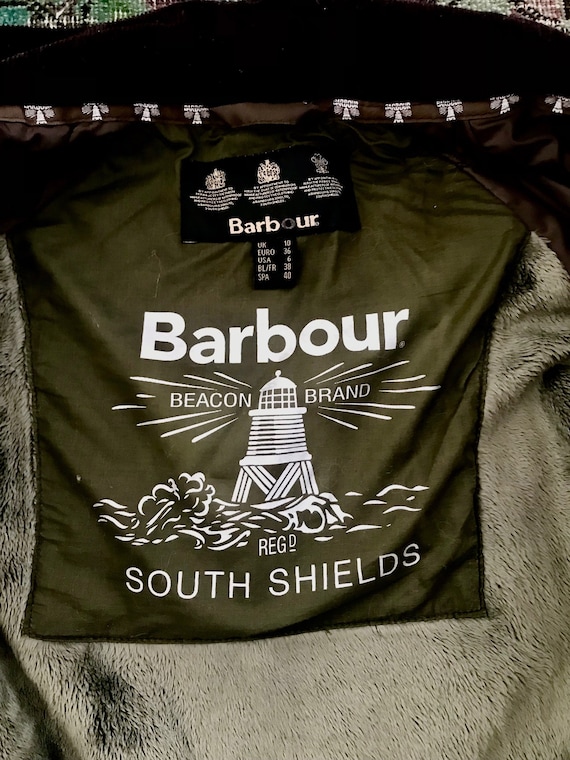 Classic Barbour South Shields Jacket Etsy