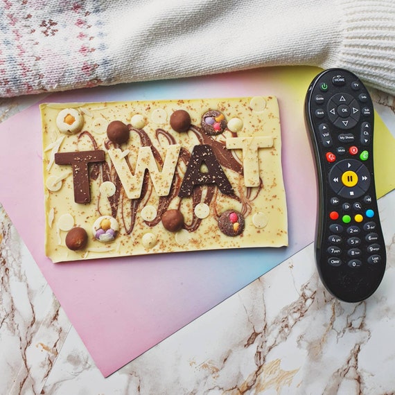 Actual handmade chocolate shaped or lettered to spell out something rude — edible gag gifts are rare and this one delivers on both craft and shock value.