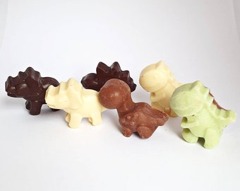 Chocolate DINOSAURS party favour,  chocolate gift for kids.