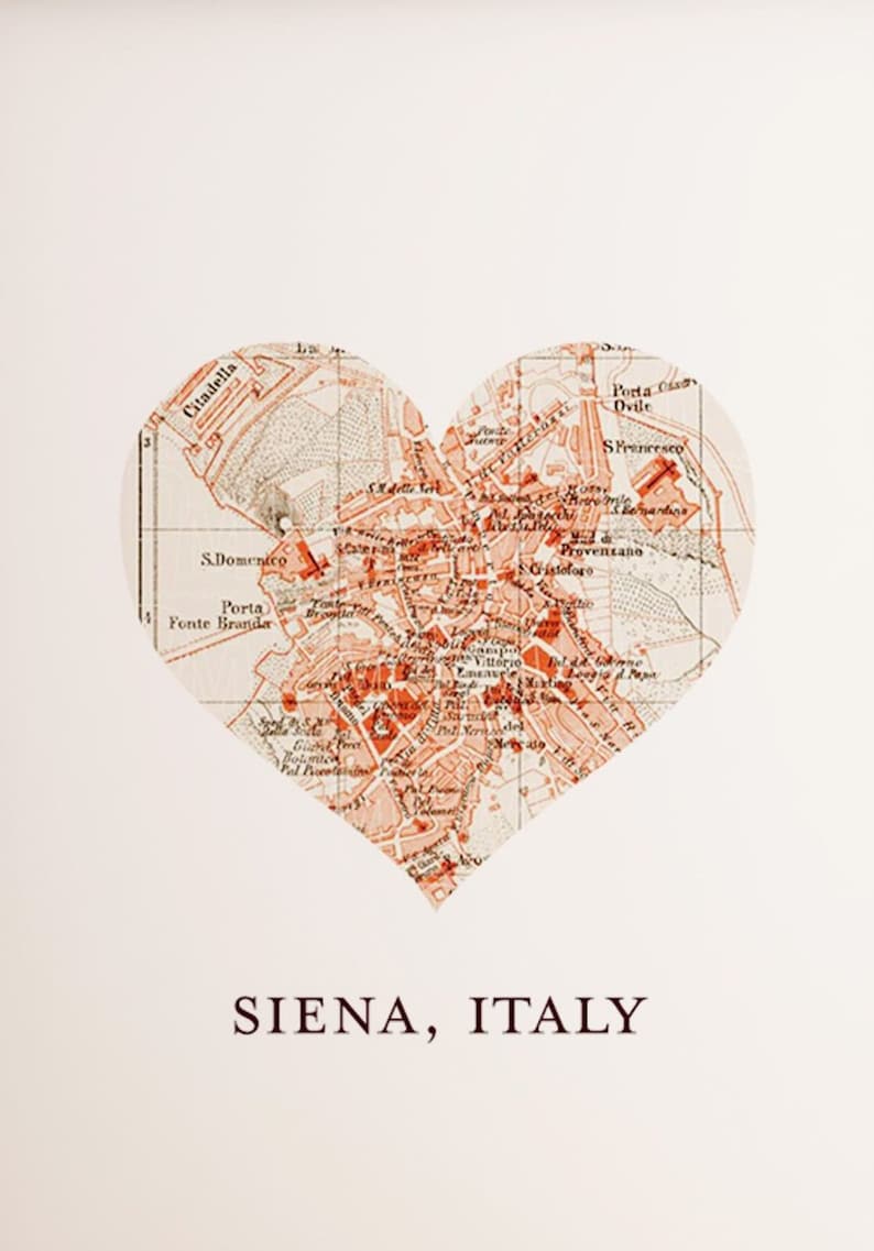 Custom Map Location Heart