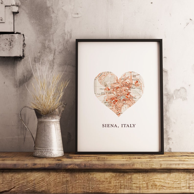 Custom Map Location Heart
