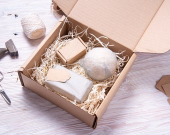 Pack 5 Cajas Cuadradas Ligeras 5 Cajas De Cartón EcoSwift 6x6x6