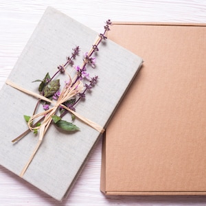 Kavel van 8 stuks 10 x 7 inch minikraft-kartonnen verzenddoos met deksel, gevouwen doos, geschenkverpakking,