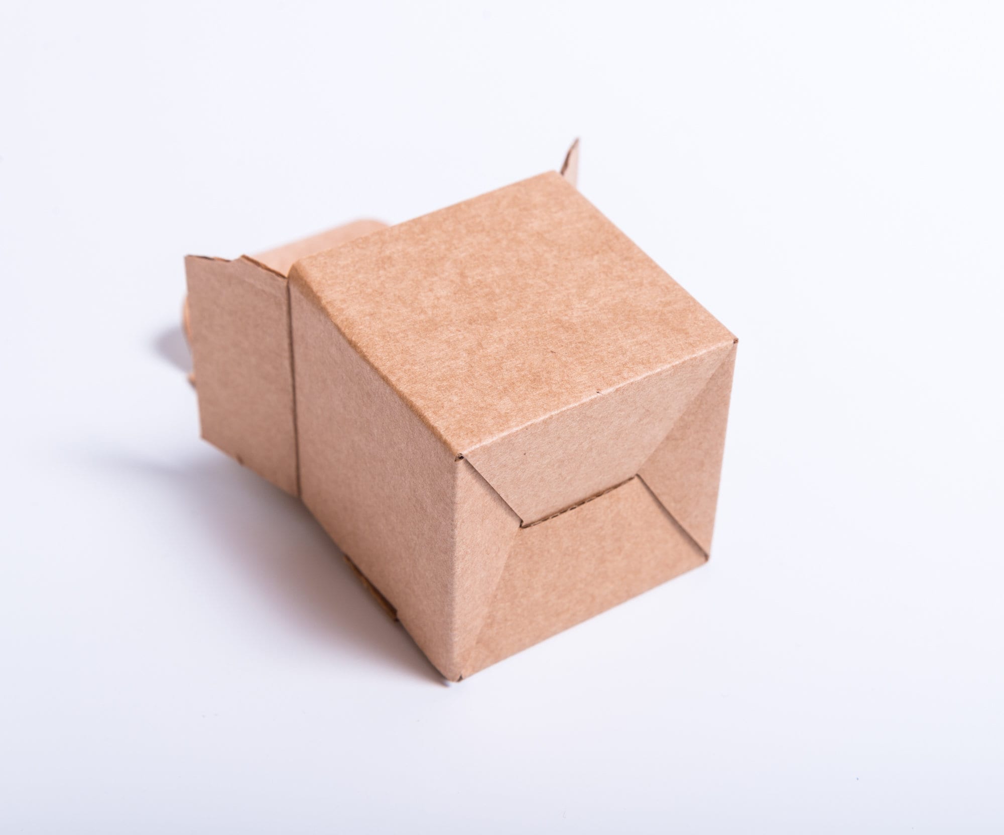 Lot of 40 Pcs 2 X 2 X 2 Inch Mini Brown Kraft Carton Box With Cover ...
