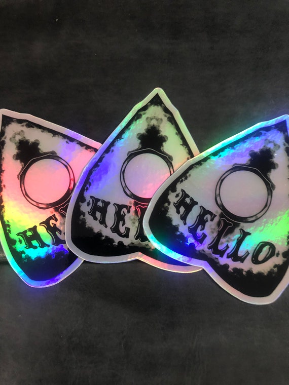 Holo Planchet Vinyl Sticker - Etsy