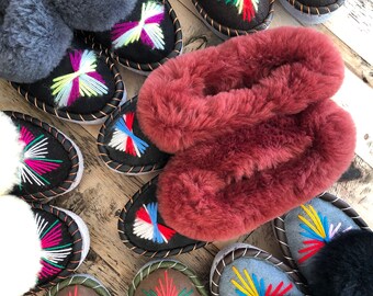 lambskin moccasins