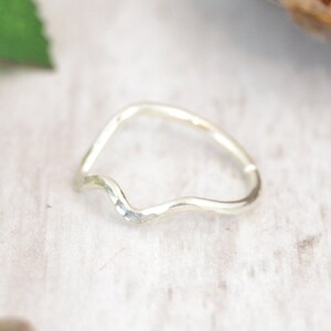 Argentium Silver Mountain Cartilage Earring 14g 16g 18g 20g 22g 24g Seamless Ring, Belly Tragus Helix Rook Conch Earring Lip, Nature Earring
