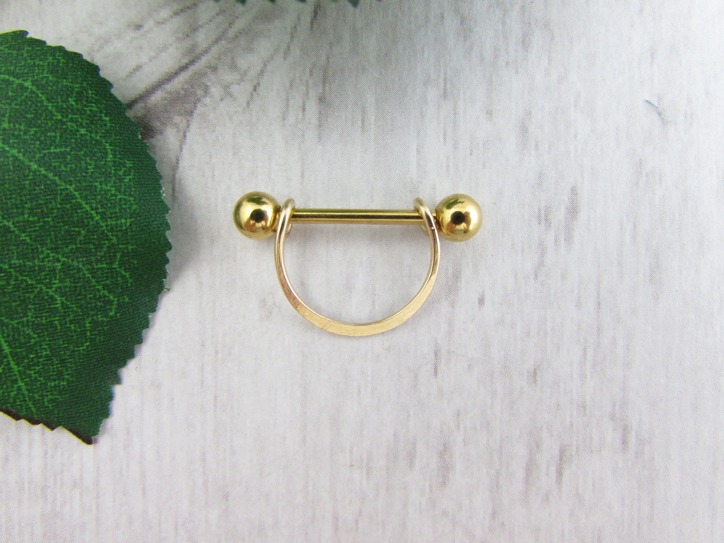 Gold Chic Crescent Nipple Shield 316L Stainless Steel Nipple Etsy