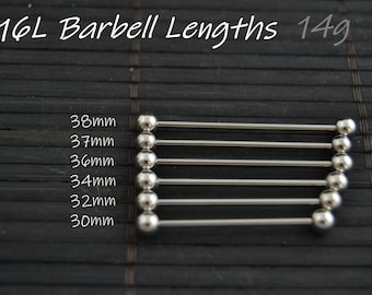 Standard industrial hotsell barbell length