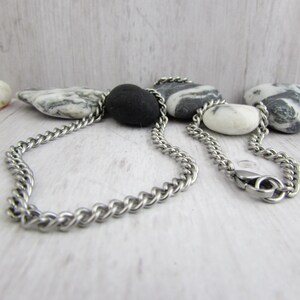 Stainless Steel Curb Chain Necklace - Chain Necklace - Chain for Pendant - Chain Link - Layering Necklace - Unisex Necklace