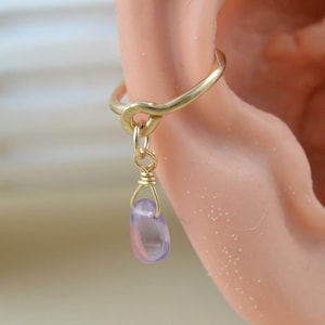 Loop Dangle Conch Jewelry, Conch Earring, Conch Hoop, Conch Piercing, Cartilage Earring, Cartilage Hoop, Cartilage Ring
