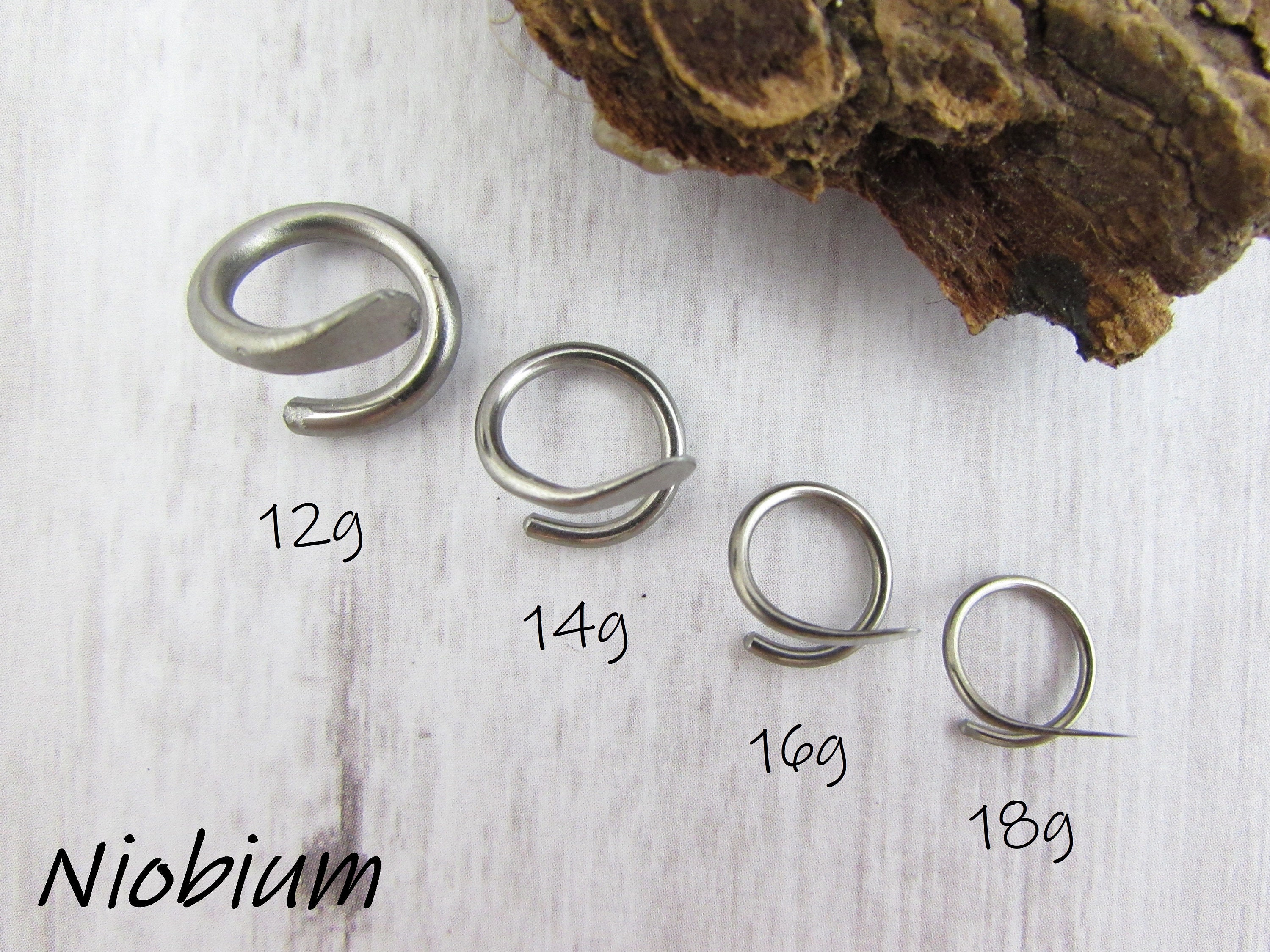 Spiral Belly Ring 12g 14g 16g 18g Belly Ring Gold Silver Rose Gold Titanium 316L Non Dangle Belly Ring Spiral Belly Piercing Etsy