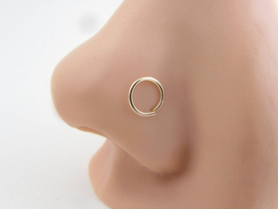 Left Side Nose Ring Nose Pin No Nose Piercing Required Bridal Indian Jewelry  South Indian Nose Pinnose Hoop - Etsy