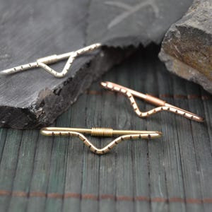 Hatched V Industrial Piercing, Seamless Industrial Bar, Industrial Jewelry, Industrial Barbell, Pierced Ear Bar, Double Cartilage Earring