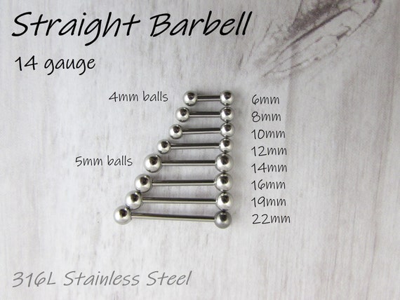 14 gauge barbell deals