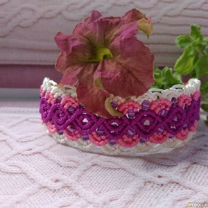 Bracelet Macrame/Everyday bracelet/Best Friend Bracelet/Waterproof Bracelet/Hippie Bracele/Bohemian Jewelry/boho macrame jewelry
