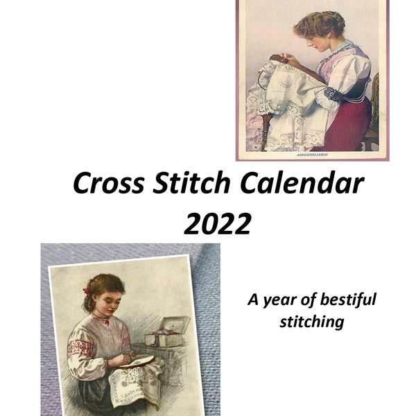 Cross Stitch Calendar 2022 pdf