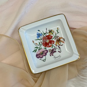 グッチ　リチャードジノリ　アッシュトレイ Gucci Trinket Dish - Etsy