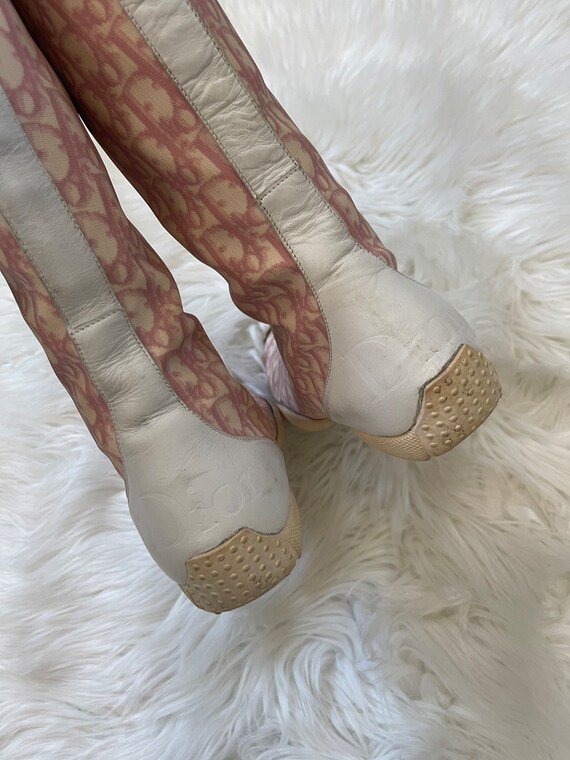 Vintage Christian Dior DIORISSIMO Boots knee high… - image 9
