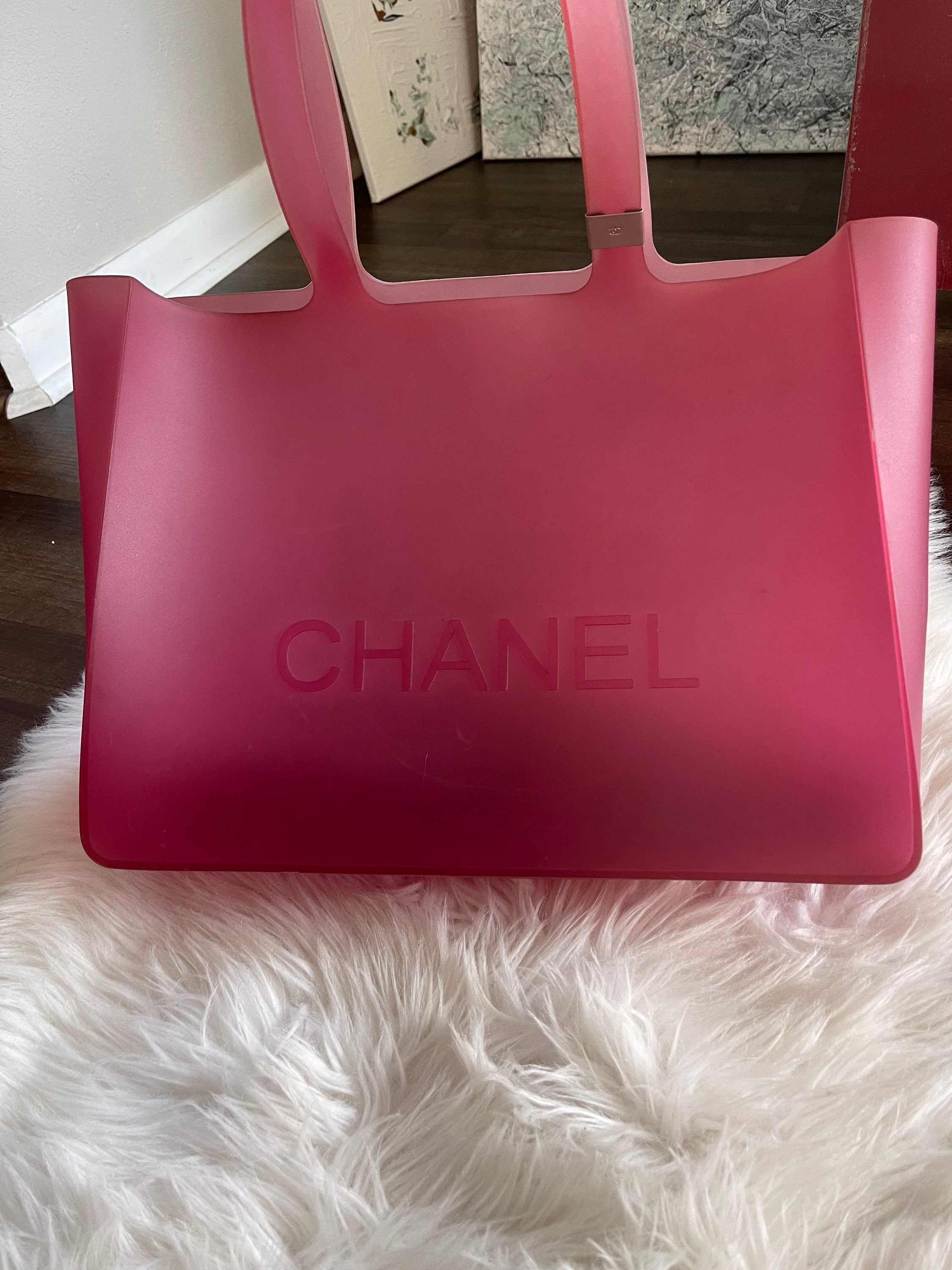 chanel jelly tote