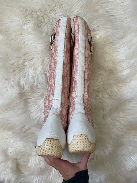 Vintage Christian Dior DIORISSIMO Boots knee high… - image 6