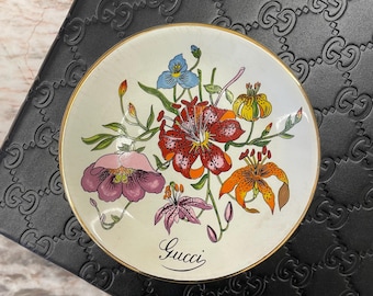 1970's Vintage Richard Ginori for Gucci Ceramic Plate