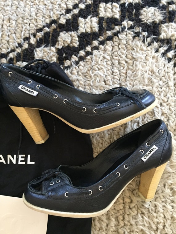 chanel oxford heels