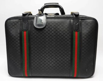 gucci luggage vintage