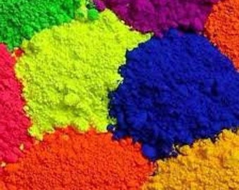 Pigmento UV neón fluorescente: adecuado para cualquier base/medio