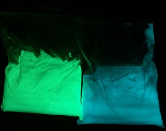 Glow in the dark pigments 50-70 microns, higher weight