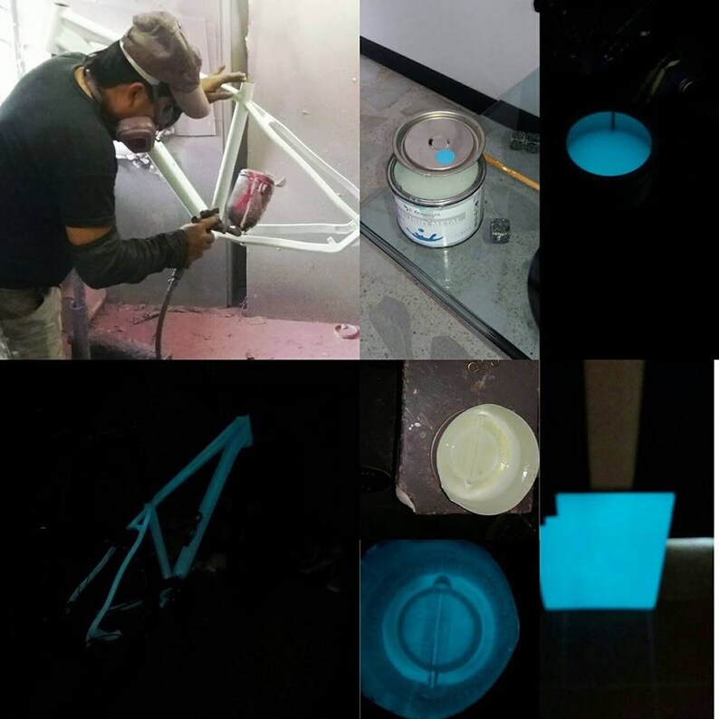 Glow in the Dark METAL Paint for Metal Surfaces Etsy