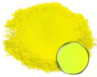 Pigmento NEON fluorescente amarillo: adecuado para cualquier base/medio
