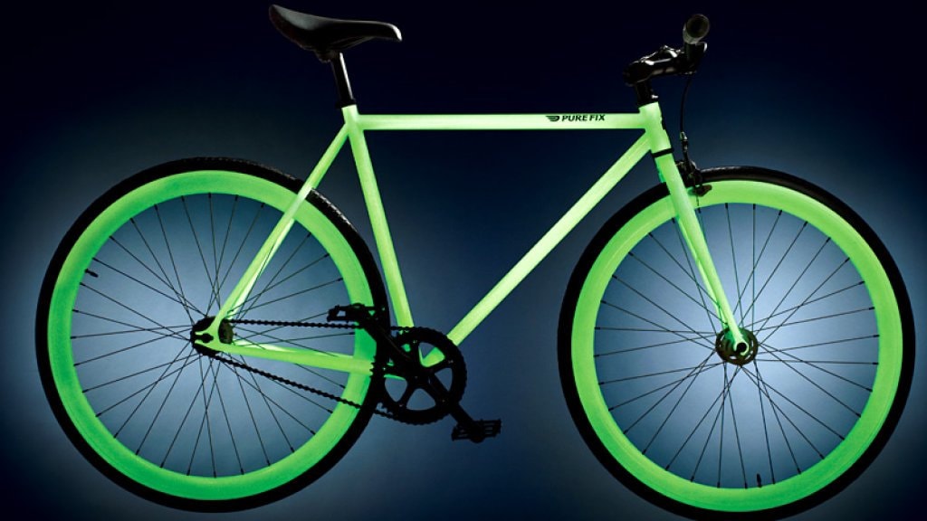 Pure Fix Glow In The Dark Bike Fixie Bike 6KU Fixed Gear Single