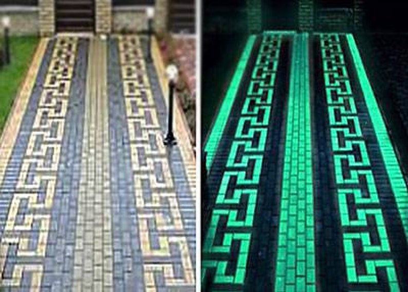 Glow in the dark CONCRETE paint for concrete like surfaces Glow in the dark CONCRETE paint for concrete like surfaces