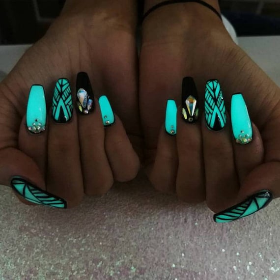 Glow in the Dark NAIL Pigment for Acrylic and Gel Nails - Etsy Glow in the Dark NAIL Pigment for Acrylic and Gel Nails - Etsy